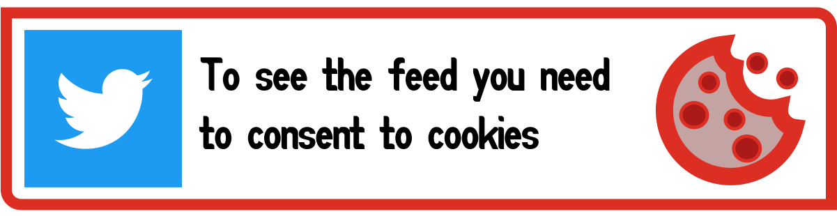 Please accept cookies to show the time-line of twitter