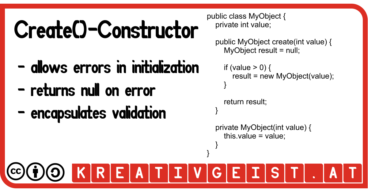 Create() Constructor